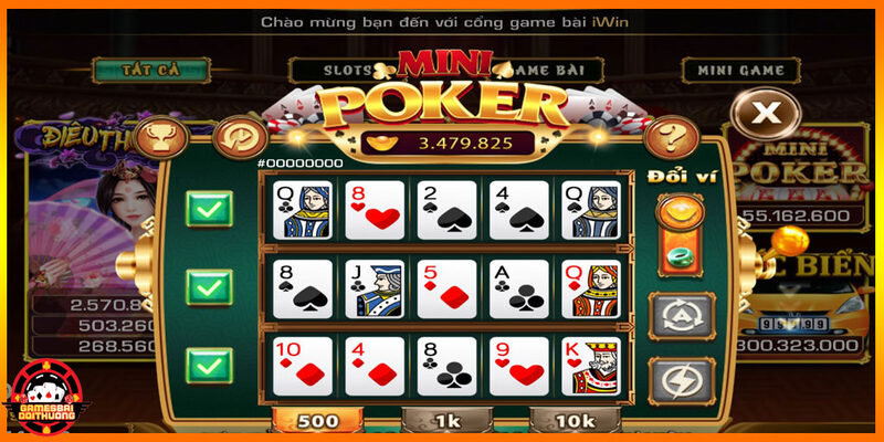 Các trò chơi phổ biến tại cổng game