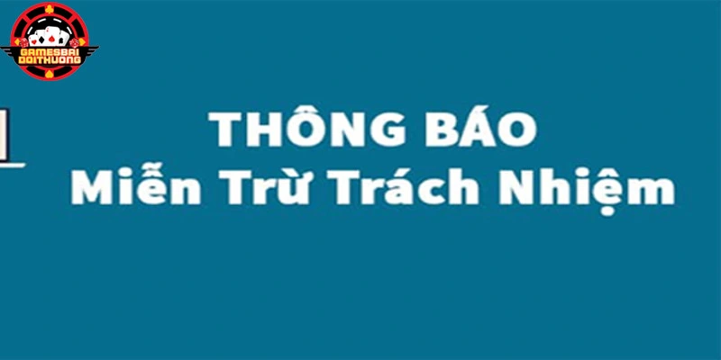 Định nghĩa của chính sách miễn trừ trách nhiệm